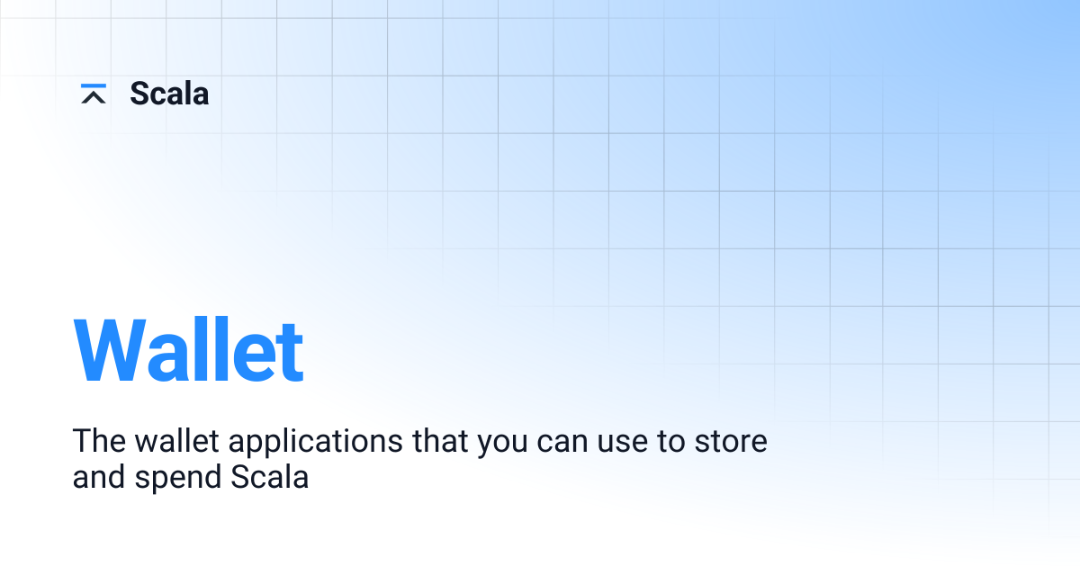 Wallet | Scala